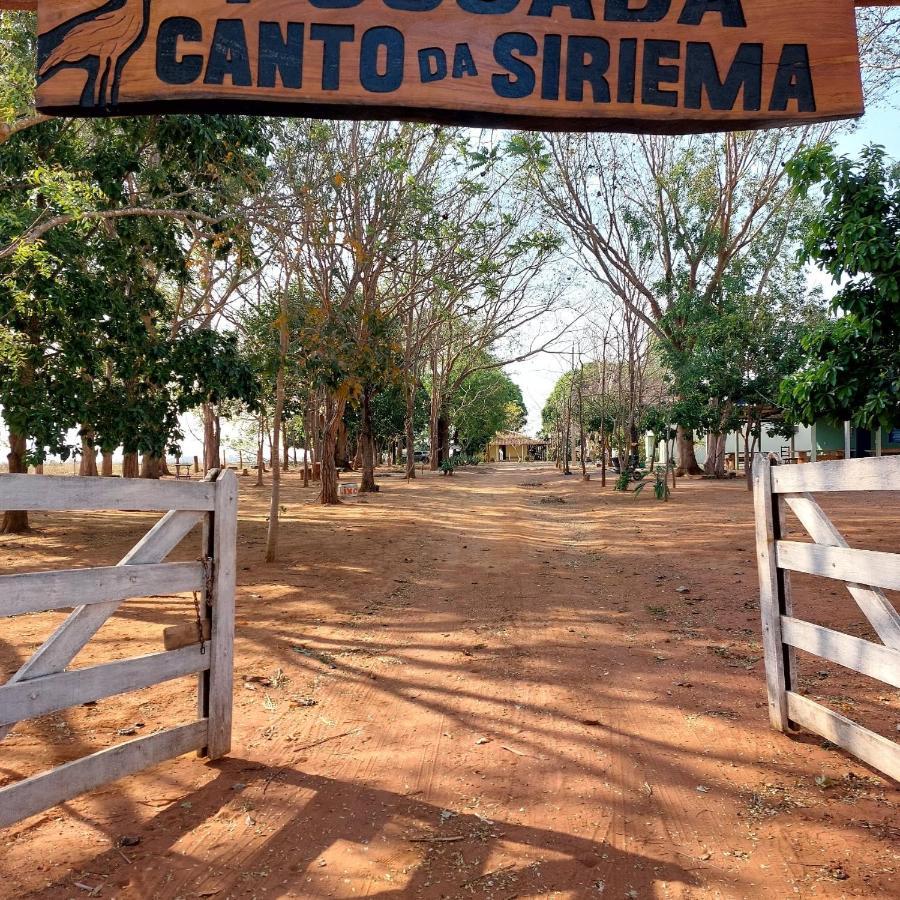 Pousada O Canto Da Seriema Nobres Exterior photo